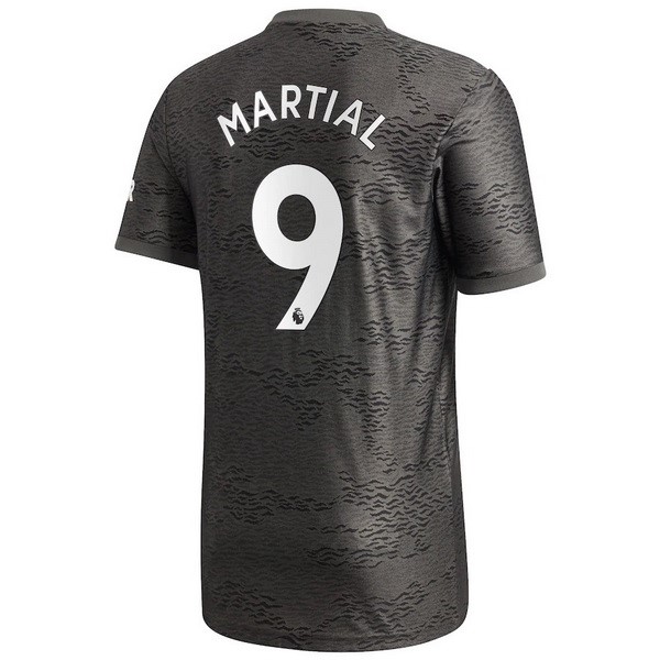 Maglia Manchester United NO.9 Martial 2ª 2020-2021 Nero